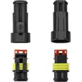 thumbnail image 3 of Conector eléctrico impermeable para coche de 10 Uds., conector de 2 pines, conector de cable para automóvil, para coche, camión y motocicleta, 3 of 5