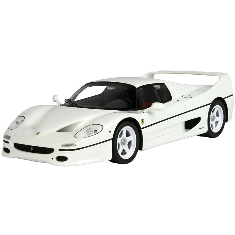 1995 Ferrari F50 Coupe Avus White with DISPLAY CASE Limited