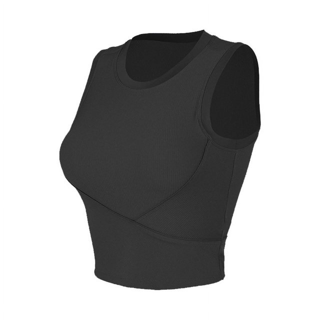Chaleco deportivo para correr, cinturón de verano para mujer, tapete para el pecho, ropa de yoga, top sin mangas, ropa interior de fitness para la espalda