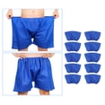 thumbnail image 4 of ROPA Interior, Elástica Flexible No Tejido de la Conexión de la Tela Conexión Hombres del Paquete Individual de los Pantalones Desechables para el Viaje de Negocios para El, 4 of 7