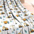 thumbnail image 3 of Cartoon Construction Vehicles Clouds White Pattern Blanket,Comfortable Soft Lamb Wool Throw Blanket,All Season,Warm Lightweight Blankets for Sofa Bed Couch Living Room Chair,60"x80", 3 of 4