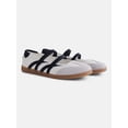 thumbnail image 2 of No Boundaries Women’s Strappy Ballet Sneakers, 2 of 6