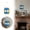 A, variant on Clearance! Soovim Mini Argentina Flag 8x12.5cm, Argentine Hanging Flag with Suction Cup for Car Window, Double Sided Polyester Flag for Home Office Decor