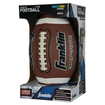 Polyester Mens Football - Franklin Sports Junior Grip-Rite PVC Football