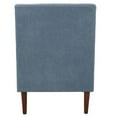thumbnail image 4 of Pemberly Row Traditional Fabric and EPS Arm Chair in Light Blue, 4 of 4