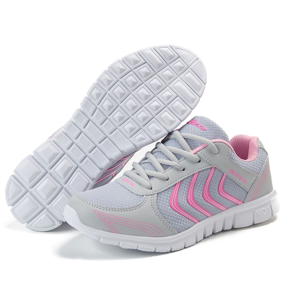 Women Walking Shoes Mesh Breathable Casual Running Sneakers - Walmart.com