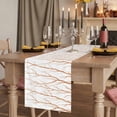 thumbnail image 2 of Table Runners 90 Inches Long Dress Scarves, Orange Branches Farmhouse Coffee/Dining/Kitchen Table Runner for Living Room, Modern Abstract Art Forest Silhouettes 13x90 Inch, 2 of 9
