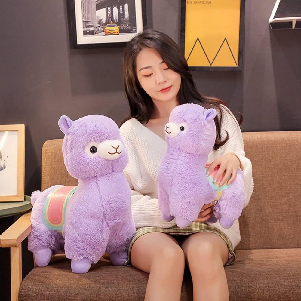 Cute Purple Alpacasso Kawaii Alpaca Llama Soft Plush Toy