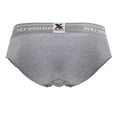thumbnail image 3 of Xtremen Fashion Underwear 41315 Cotton Blend Briefs Color Jasper Gray Size L, 3 of 5