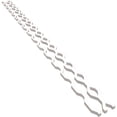 thumbnail image 6 of Ekena Millwork 94"H x 1"T Wabash PVC Adjustable Decorative Slat Wall Panel Kit, Unfinished (contains 23 Slats + 1 Straight Edge Starter Slat), 6 of 15