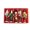 As the picture show, variant on 5 Pack Wooden Nutcracker Figure Ornaments, Wood Soldiers Set for Christmas Tree, Xmas Holiday Decorations, 5 inches