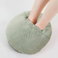 thumbnail image 1 of Riforla USB Electric Foot Warmer Can Be Into The Rechargeable Heating Winter Simple Electric Foot Warmer Plush Foot Warmer Winter Warm Foot Pads Green, 1 of 5