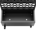 thumbnail image 5 of 71"x 35"x 16" Metal Planter Box with Trellis,  Raised Garden Bed with Trellis & Wheels, Privacy Planters for Patio, Planter Box with Drainage Holes for Climbing Plants, Flower, Vegetable, 5 of 8