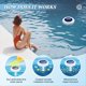 thumbnail image 3 of Limpiador de Piscinas Solar Flotante, Purificador de Agua de Hasta 35,000 Galones, Alimentado por Energía Solar, para Piscinas de Agua Dulce y Salada., 3 of 5