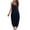 Black, variant on Stamzod Women's Dress Pleated Flowy Cami Dresses Summer Maxi Dress U Neck Solid Color Casual Beach Dresses 2025 Vacation Outfits for Women
