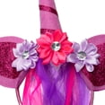 thumbnail image 3 of Unicorn Headband with Horn and Tail, Birthday Costume Party Hats Toy for Girls, 6 Pack, 3 of 3