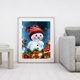 thumbnail image 4 of Bordado completo muñeco de nieve 3 hilos 11CT impreso punto de cruz algodón DIY Kit Decoración Likrtyny decoración de arte, 4 of 9