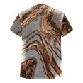 thumbnail image 5 of Cameland T-Shirt Décontracté d'Été pour Femmes à Manches Courtes Col Rond Boutonné Blouse Chandail Tops, 5 of 5