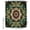 DarkGreen Olive, variant on Shower Curtains for Bathroom, Boho Flower Waterproof Fabric Shower Curtain, Bohemian Gorgeous Patterns Ethnic Bohemian Decorative Bathroom Curtain for Bathtub, 72"x78", No Hooks Included