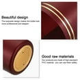 thumbnail image 3 of Unique Bargains Bouchon Rétractable en PVC avec Languette pour Bouteille de Vin, 120 Pcs 30x60mm Couverture Rétractable Double Lignes Rouge, 3 of 5