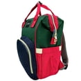 thumbnail image 4 of Mochila Pañalera Land Moderna Practica Bebes Térmica Oxford Verde Azul, 4 of 5