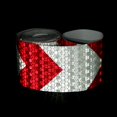 thumbnail image 5 of Cinta reflectante con forma de flecha, 2 uds., 3m x 50mm, rollo de cinta de advertencia de seguridad impermeable prismática, cinta de seguridad autoadhesiva de vinilo, 5 of 5