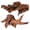 Mopani driftwood (14-18 inch pack of 2), variant on Wood For Aquarium Decor 2-piece 11''-14'' Long Driftwood Branches Fish Tank Decorations
