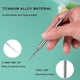 thumbnail image 4 of Extracción profesional de Milia facial y extractor de puntos blancos y lanceta - Herramienta para espinillas de aguja afilada y bucle circular de doble extremo - 2 en 1 Puntos negros y manchas, 4 of 5