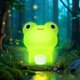 thumbnail image 1 of Lámpara nocturna Vicopig Frog con control táctil recargable, 1 of 7