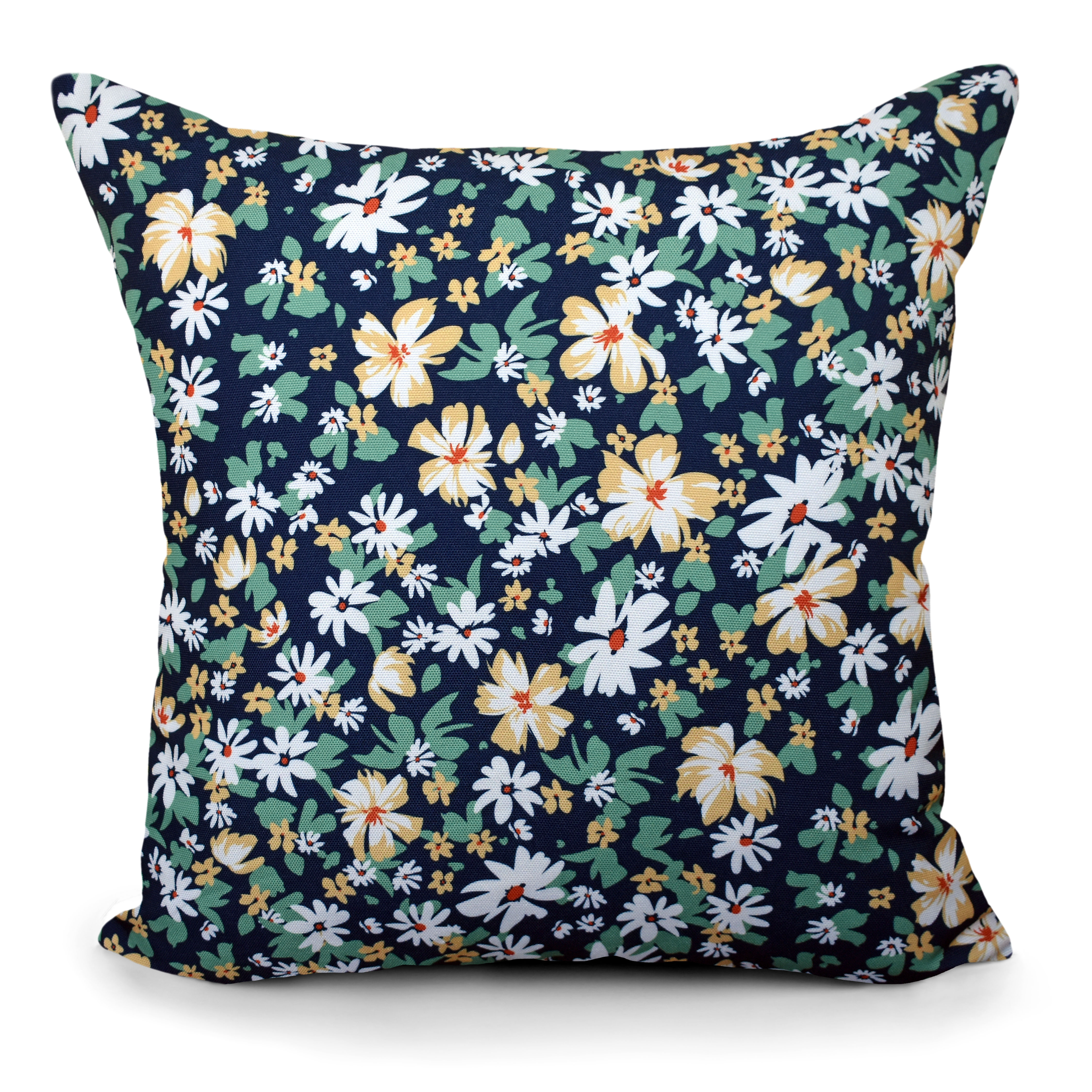 Indoor Outdoor Waterproof Lumbar Pillows - Set of 2, 18''x18'' with Included Inserts - Stylish Comfort for Your Patio Furniture, Garden Chairs, or Indoor Déco
