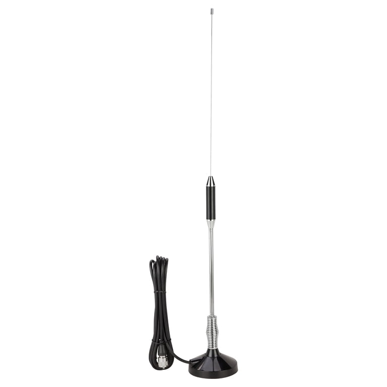 Scosche CB201-WP Universal CB Antenna Mag Mount 27 MHz UHF Freq