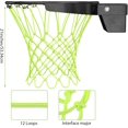 thumbnail image 3 of Nightlight Basketball Net Replacement, Basketball Hoop Net, Nylon Basketballs Nets Heavy Duty Outdoor, Fits Outdoor Indoor Standard Rim, All Weather Anti Whip Anti-Entanglement(12 Loops), 3 of 7