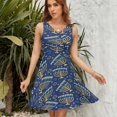 thumbnail image 7 of Hanukkah Menorah Seamless Pattern Sundress Sleeveless Dress Summer Women Clothes Dress for Women Dresses, 7 of 7