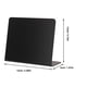 unbranded 12Ud Tablas De Precio Negras De PVC Para Restaurantes Ideales ...