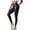 Navy, variant on Women Shiny Metallic Sports Leggings Bright Pencil Pant Fitness Fashion Jeggings Candy Color Trousers