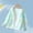 Blue, variant on Abtuhar Toddler Girls Fall Winter Hooded Casual Outerwear and Jackets Gradient Ice‑sense Quick‑dry Uv‑resistant Coat for 2‑16 Years