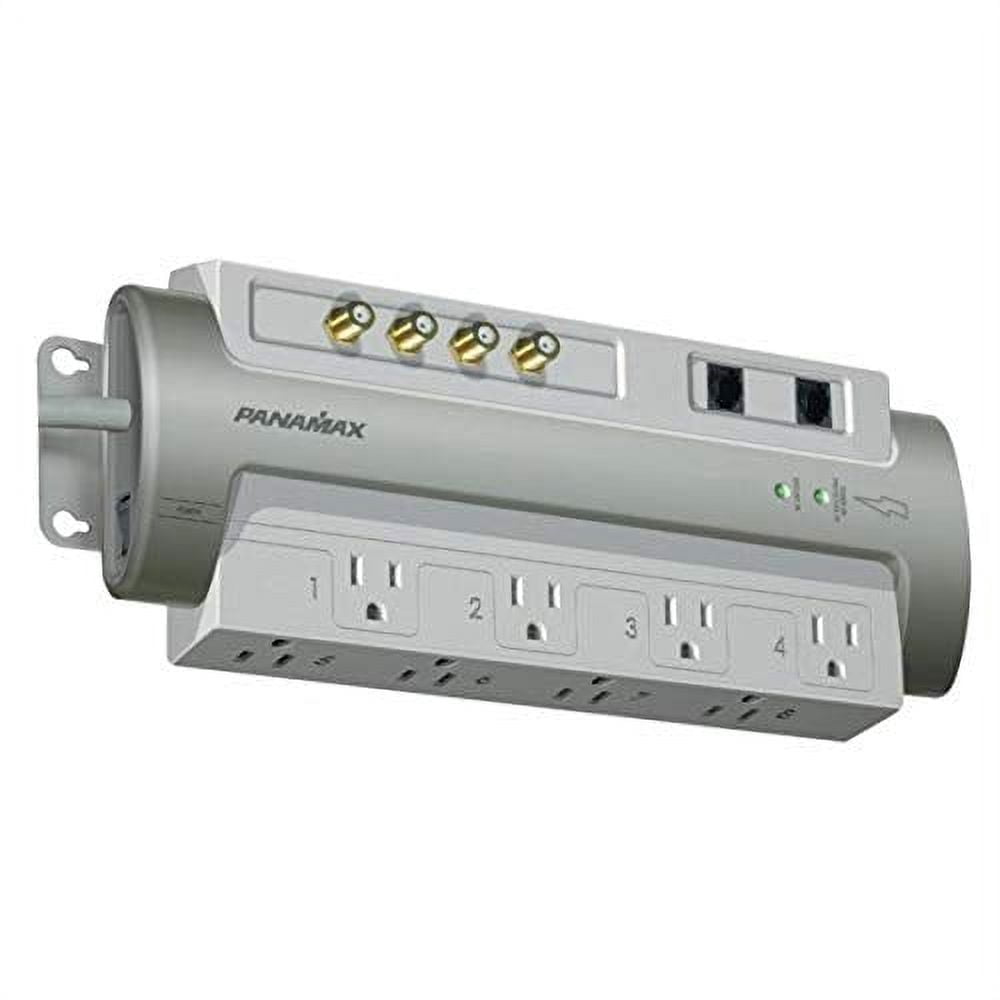 Panamax PM8-AV 8 Outlet Surge Protector, Retail Packaging, 1 Count