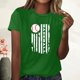 thumbnail image 2 of Blusa informal de manga corta con cuello redondo y estampado suelto de verano para mujer con estilo OAVQHLG3B Store  lin121212, 2 of 4