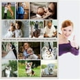 thumbnail image 3 of Personalised Photo Fleece Blanket Customized Throw with Picture Birthday Wedding Gift for Adult Baby Pet (12 photos, 32”x48” (80x120cm)), 3 of 6