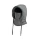 thumbnail image 2 of Gorro térmico para esquiar con capucha, resistente al viento y al frío, bufanda y pasamontañas adultos de color gris oscuro, 2 of 9