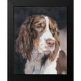 thumbnail image 2 of Fagan, Edie 15x18 Black Modern Framed Museum Art Print Titled - Lizzie Springer Spaniel, 2 of 5