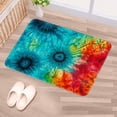 thumbnail image 5 of Tie Dye Polyester Non-Slip Game Mat Area Rug Floor Carpet Machine Washable, 5 of 6