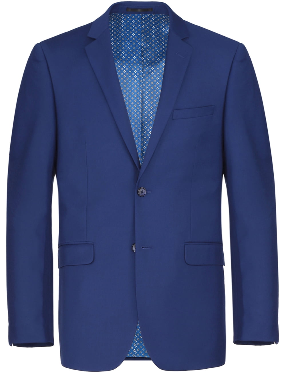 Men's Classic Fit 2-Piece Single Breasted 2 Button Suit