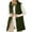 Army Green, variant on Diufon Long Vest Women Sleeveless Hooded Zip Up Coat Lightweight Winter Warm Jackets with Pockets