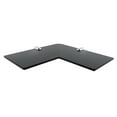thumbnail image 1 of Corner Wall Shelves, Floating Corner Shelves in , Black, 1 of 6