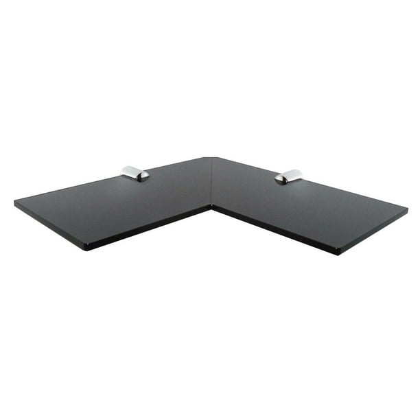 Estantes de pared de esquina, estantes flotantes de acrílico de seguridad para dormitorio, sala de , , cocina, 220mm yotijar Baño de la esquina