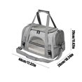thumbnail image 3 of DPTALR Portable Portable Pet Carrier Shoulder Straddle Pet Carrier Foldable Breathable Transparent Pet Carrier, 3 of 8