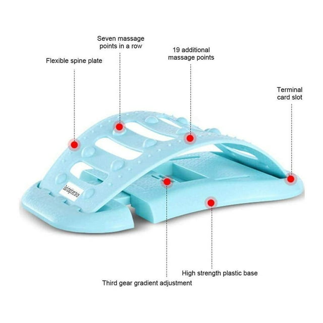 Back Stretcher Spine Stretcher for Orthopedic Back Stretcher Relaxation Back Massage Device