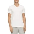 thumbnail image 3 of Calvin Klein Mens Cotton Classics Multipack V Neck T-Shirts X-Large 5 White, 3 of 5