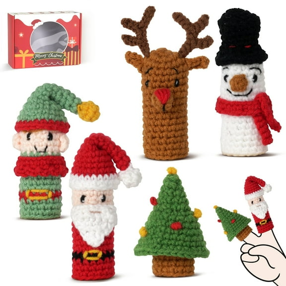 Christmas Amigurumi DIY Crochet Kit Wizardi F07N8-M238